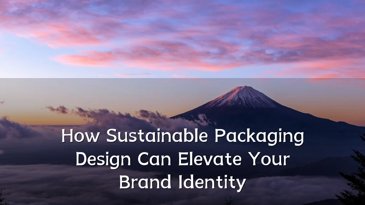 How Sustainable Packaging Design Can Elevate Your Brand Identity
