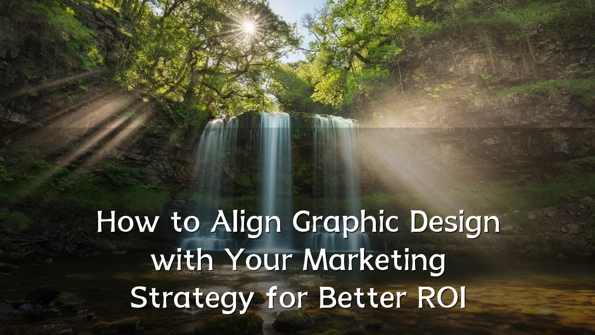 How to Align Graphic Design with Your Marketing Strategy for Better ROI