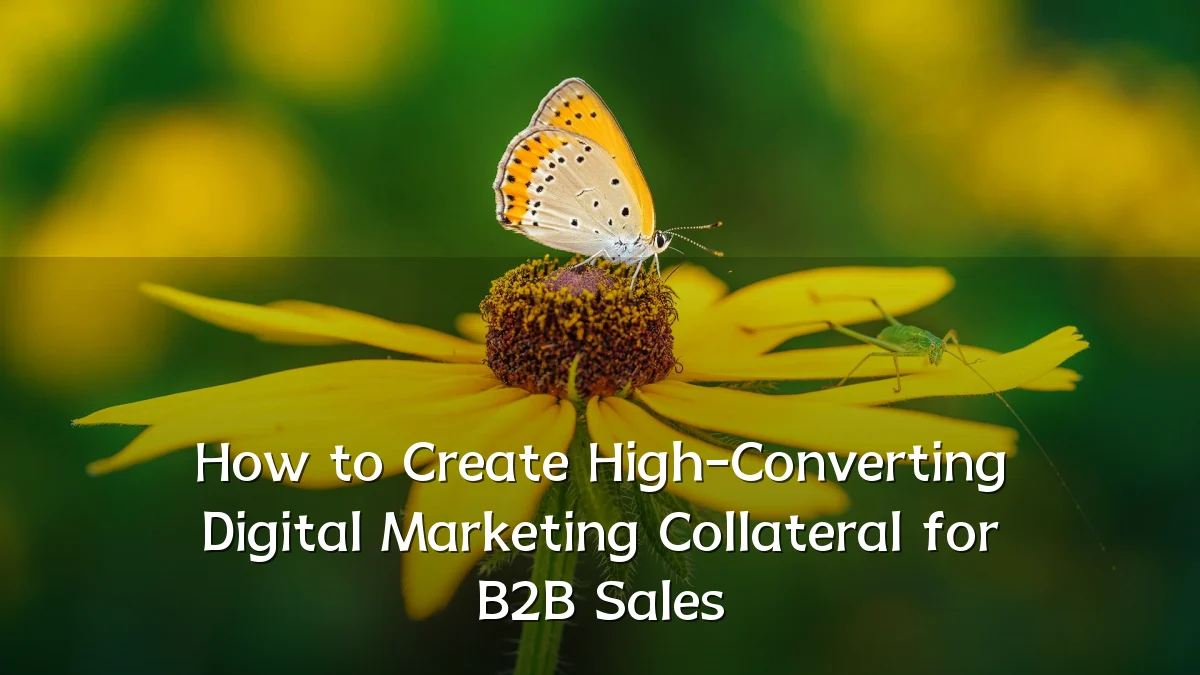 How to Create High-Converting Digital Marketing Collateral for B2B Sales