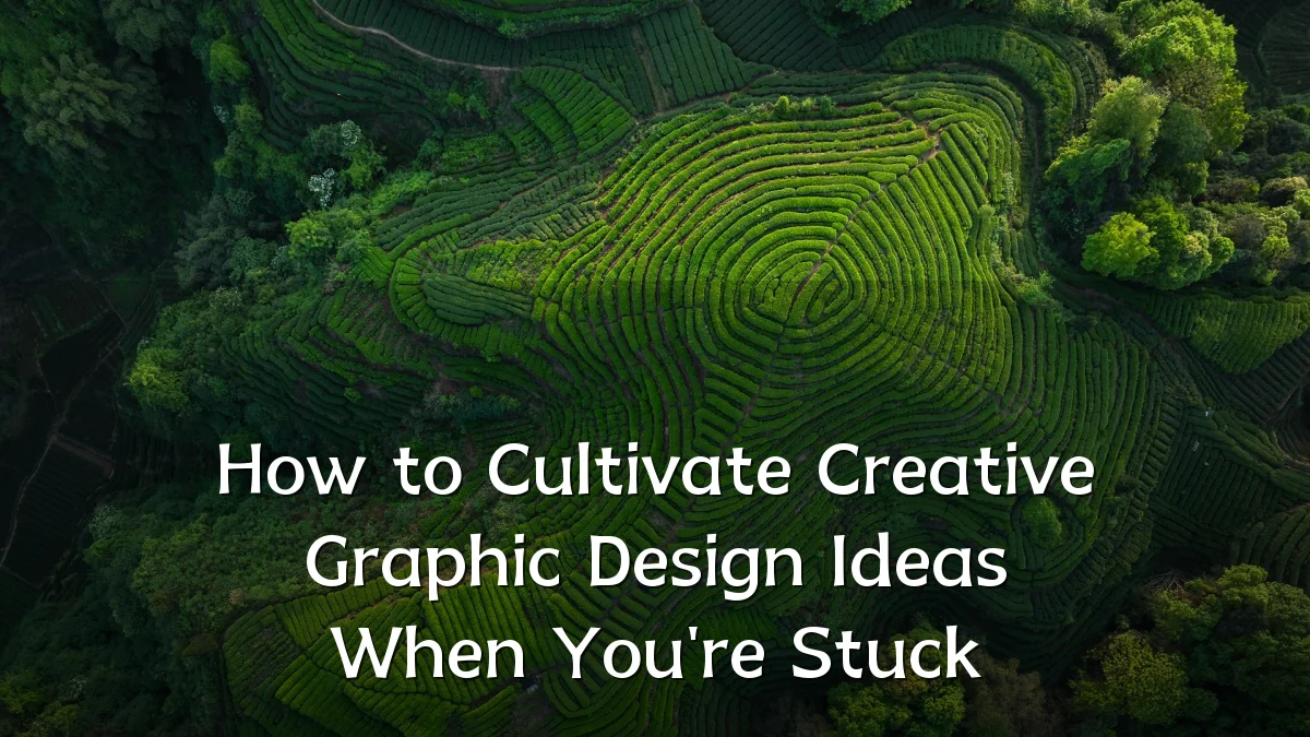 How to Cultivate Creative Graphic Design Ideas When You're Stuck