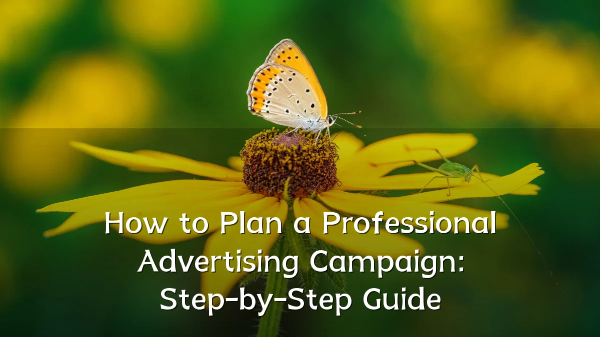 How to Plan a Professional Advertising Campaign: Step-by-Step Guide