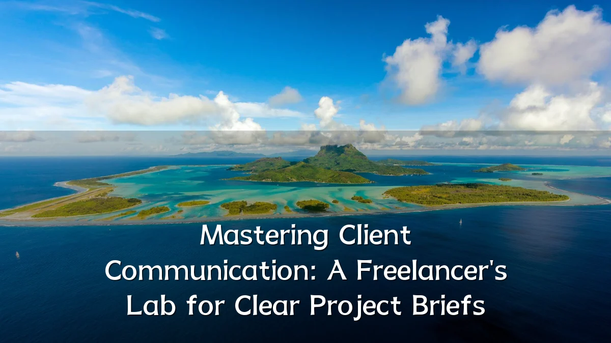 Mastering Client Communication: A Freelancer's Lab for Clear Project Briefs