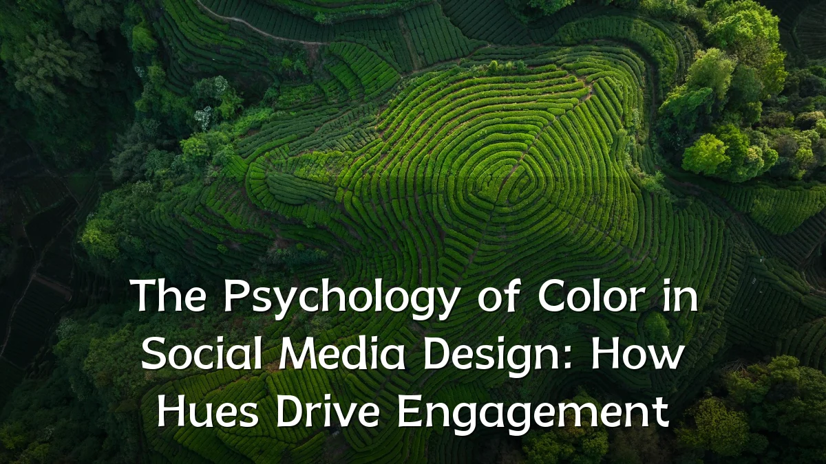 The Psychology of Color in Social Media Design: How Hues Drive Engagement