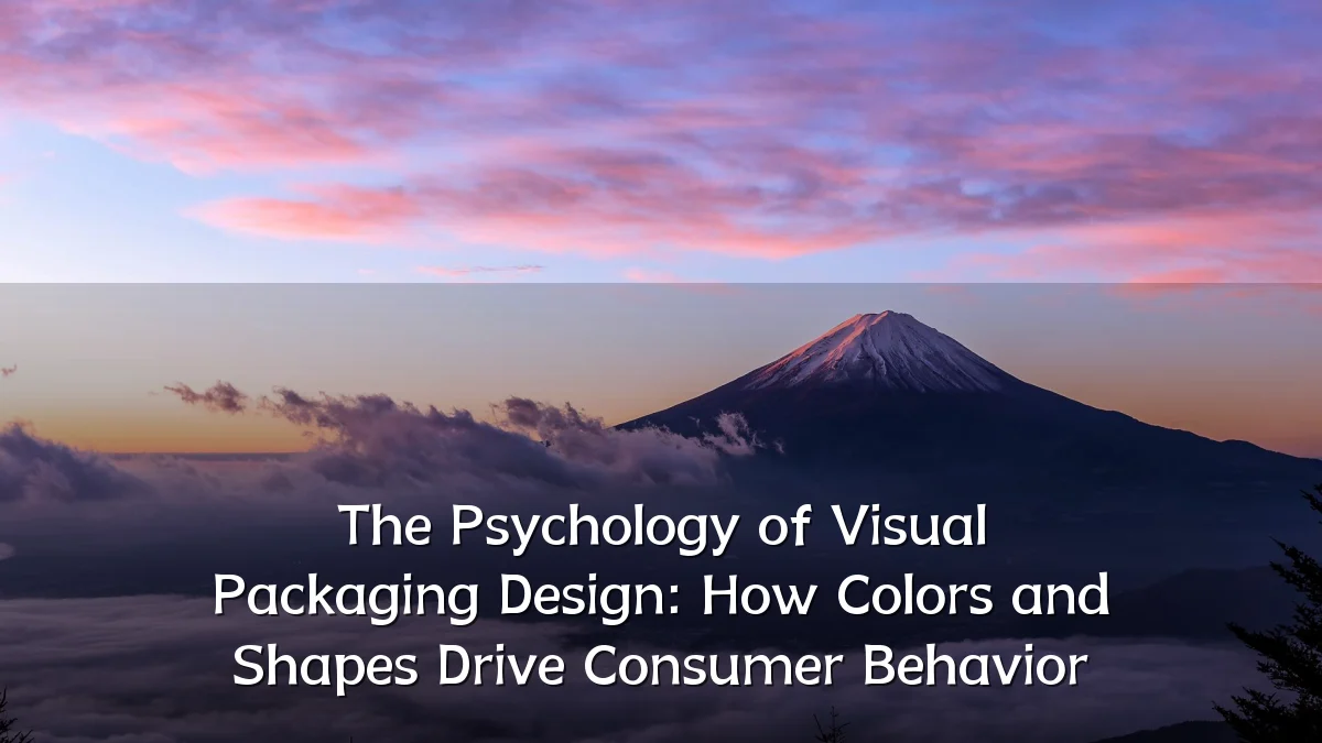 The Psychology of Visual Packaging Design: How Colors and Shapes Drive Consumer Behavior