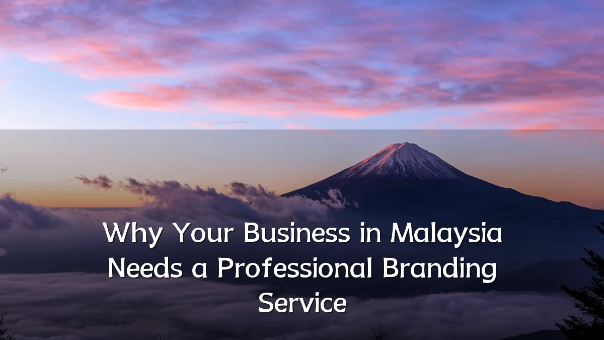 Why Your Business in Malaysia Needs a Professional Branding Service