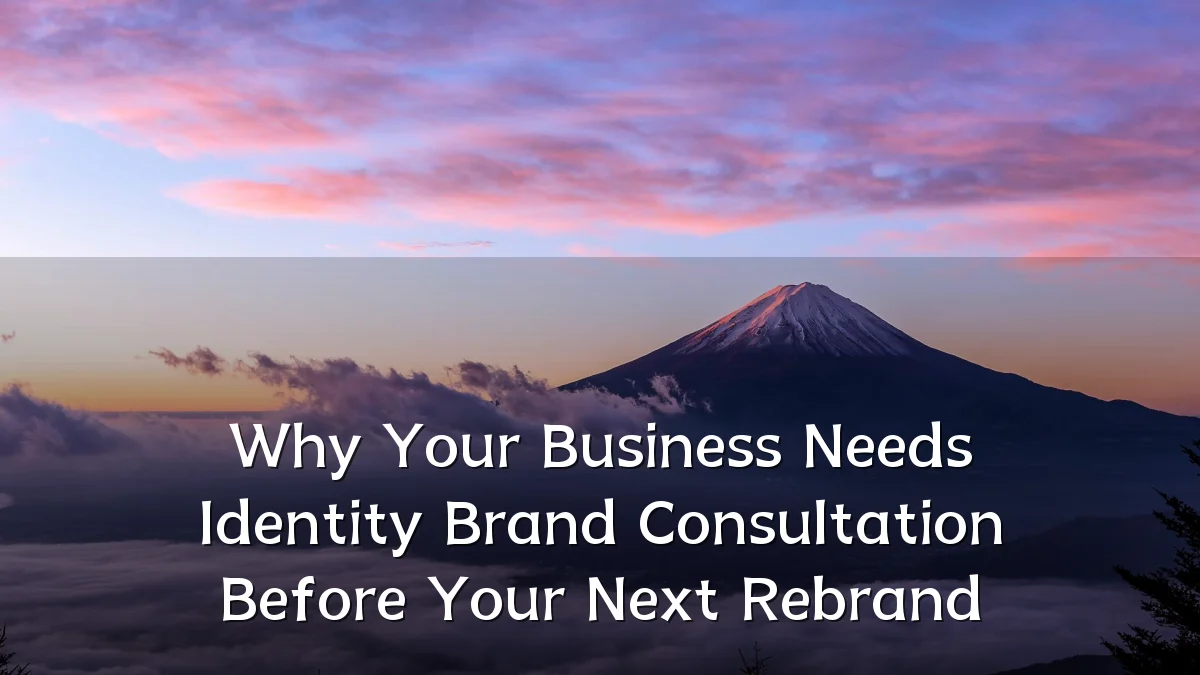 Why Your Business Needs Identity Brand Consultation Before Your Next Rebrand