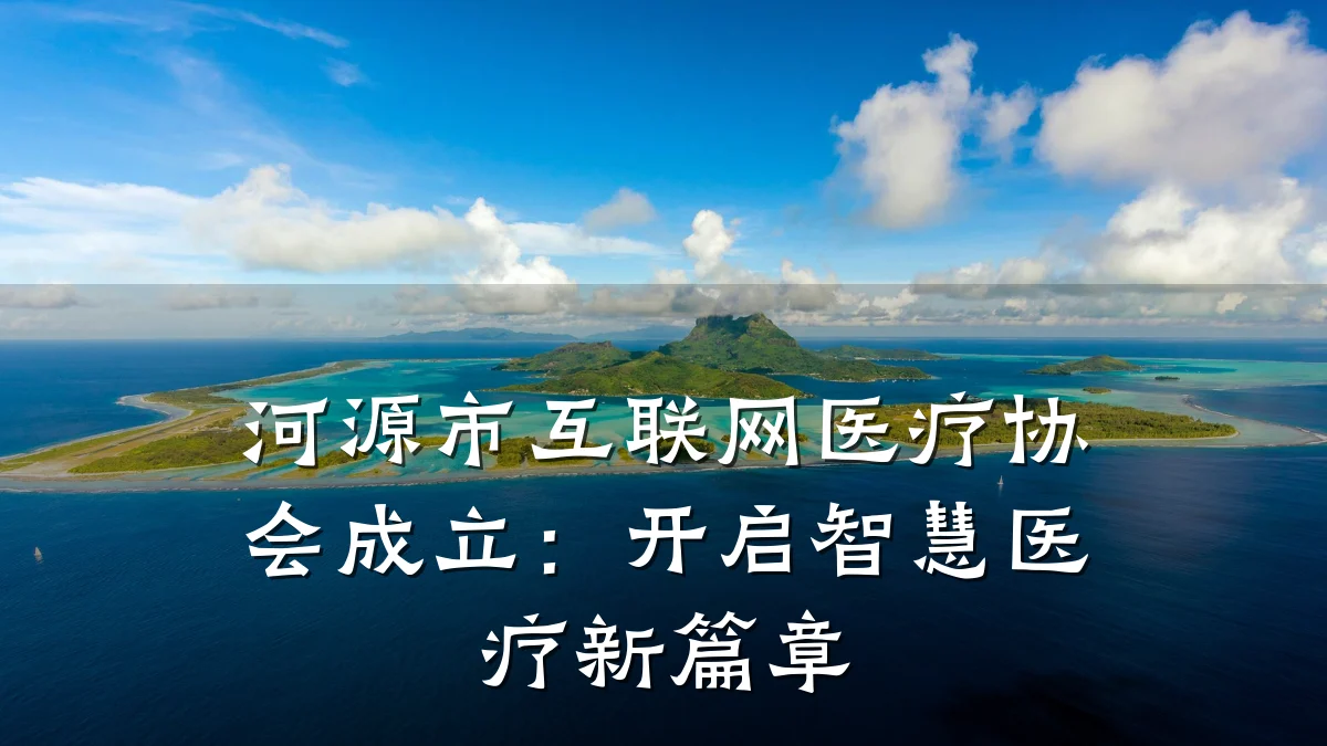 河源市互联网医疗协会成立：开启智慧医疗新篇章