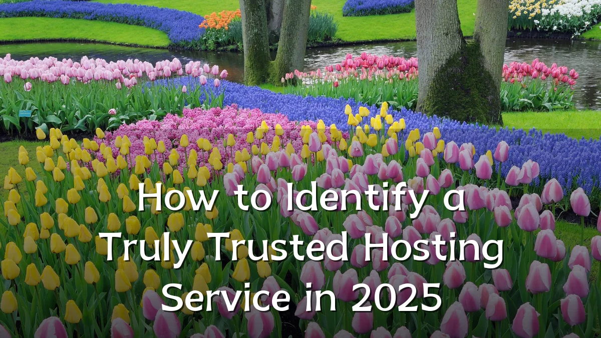 How to Identify a Truly Trusted Hosting Service in 2025