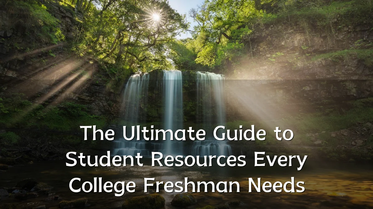 The Ultimate Guide to Student Resources Every College Freshman Needs