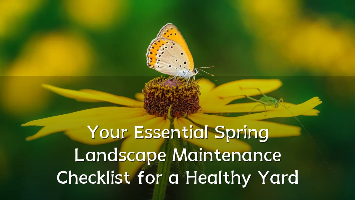 Your Essential Spring Landscape Maintenance Checklist for a Healthy Yard